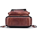 Miniatyrbild 6 av 9: Axelremsväska i läder Crossbody-väska Herr Dam Resor Utomhussporter, Ryggsäckar