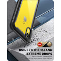 Miniatyrbild 4 av 8: iPhone XR Rugged Clear Bumper Case Skärmskydd (svart)