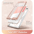 Miniatyrbild 2 av 6: iPhone 8 Plus/iPhone 7 Plus Glitter Clear Bumper Case Marmor