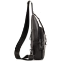 Miniatyrbild 3 av 7: Axelremsväska i läder Crossbody-väska Herr Dam Resor Utomhussporter, Ryggsäckar