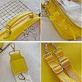 Miniatyrbild 5 av 5: Söt Ita Ryggsäck Clear Window Shoulder Crossbody Handväskor för Dock Pins Display