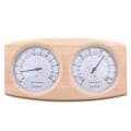 Miniatyrbild 1 av 5: Bastu termometer 2 i 1 trä termo hygrometer termometer hygrometer Ång bastu tillbehör