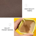 Miniatyrbild 4 av 5: 4-pack glasögonpåse Case med rengöringsduk, grå+grön+blå+brun, 18*9,5 cm