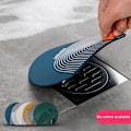 Miniatyrbild 2 av 5: Duschskydd PVC Golvavlopp Badrumsvask Filter Hushållsskydd, A04, 15,5x14cm