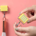 Miniatyrbild 3 av 5: Extra stark magnet med metallkrok för kylskåp, supermagnetisk krok för kylskåpsdörrar