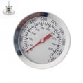 Miniatyrbild 1 av 5: Grilltermometer, ugnstermometer i rostfritt stål Max 500°C/1000°F Analog displaytermometer JSKEE