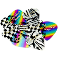 Miniatyrbild 3 av 3: Guitar Picks 351 Shape, Checker, Thin, 12-Pack