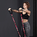 Miniatyrbild 4 av 5: Styrketräning Fitness Elastiskt band Elastiskt repmotståndsband för bröstmuskler Hemträning78 pund