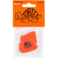 Miniatyrbild 4 av 5: 6-pack gitarrval sköldpaddsmönster, triangel, orange, ,60 mm