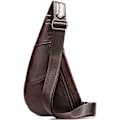 Miniatyrbild 2 av 7: Axelremsväska i läder Crossbody Herr Dam Resor Utomhussporter, Ryggsäck
