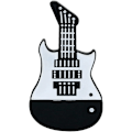 Miniatyrbild 1 av 5: 32GB USB 2.0 Flash Drive Tecknad Musik Gitarr Violin Form