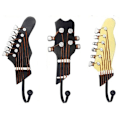 Miniatyrbild 2 av 5: Retro gitarr form dekorativa krokar galgar för att hänga kläder rockar handdukar nycklar hattar