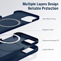 Miniatyrbild 4 av 6: iPhone 12 pro max Slide Camera Protect Cover Blå