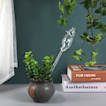 Miniatyrbild 1 av 5: Bear Lazy Watering Device Hemtillbehör Transparent Glas Fl