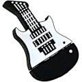 Miniatyrbild 5 av 5: 32GB USB 2.0 Flash Drive Tecknad Musik Gitarr Violin Form