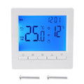 Miniatyrbillede 1 af 8: Elektronisk digital termostat med LCD-skærm Væghængt Smart Termostat Gulvvarme Temperaturregulator