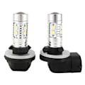 Miniatyrbillede 1 af 8: 1 PAR TÅGELYGTE H27 881 50W LED-DIMMOLJUS TIL BILPÆRER