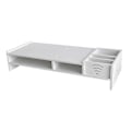 Miniatyrbillede 1 af 8: Skrivebords-Skærm Stativ Stativ Stationær Computer Bærbar Computer Højre Stativ Kontor Desktop Opbevaring Stativ Skrivebord Organizer