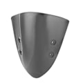 Pikkukuva 2 / 8: Moottoripyörän tuulilasi Flyscreen sopii Kawasaki ER-6N ER6N 2012-2014 (musta)