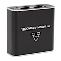 Miniatyrbillede 2 af 8: 1000 Mbps Ethernet-kabelsplitter 1 til 2 kompatibel med Cat5 Cat5e Cat6 Cat7 To enheder Del RJ45 netværksdeler