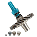 Miniatyrbild 3 av 8: 91T Slipper Gear Set Differential Uppgraderingsdelar Metall Kugghjulsenhet för Arrma Senton 1/10 RC Bilar Blå