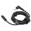 Miniatyrbillede 7 af 8: 【NX】DC4.8 x 1.7MM hanstik TYPE‑C interface opladerkabeladapter til bærbar computer