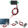 Miniatyrbillede 5 af 5: Digitalt voltmeter 0,36 tommer to-trådet DC 2,5-30V Digital LED-display spændingsmåler (rød)