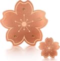 1/2-pack Copper Disc for Bird Bath - 99.99% Pure Copper Cleaning Disc for Clean Water, Triple Point Support, Fits All Bird Baths 2-pack