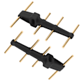 Miniatyrbillede 3 af 8: 2,4 GHz Drone Fjernbetjening Signalforlænger Forstærkerantenne til FPV Combo Controller 2 Sort