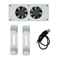 Miniatyrbillede 1 af 8: Spilkølingsventilator til spilconsole - Justerbar hastighed, opgraderet køleventilator med USB-port til Xbox Series S