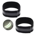 2-Pack Reflexarmband Reflexer Kardborre svart black