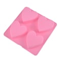 Miniatyrbillede 6 af 8: Hjerteformet silikone fondantform Kagedekoration Chokolade Bageform Isform