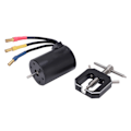 Miniatyrbild 5 av 8: 3650 3500KV Borstlös Motor Växellåda Dragare Traktoruppsättning Uppgradering Vattentät för 1/10 1/8 RC Bil