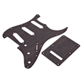 Miniatyrbilde 2 av 8: GSSS28 Elgitarrshield Rosewood for ST Three Single Pickguard med bakplate