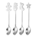 Julbestickset för julen Lättskött Tål maskindisk för eleganta julbord Silver