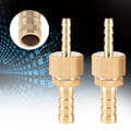 Miniatyrbillede 5 af 7: 2 stk 4--6 mm messing slange Hulning hale reducer reducerende kontaktkontakt