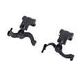 Miniatyrbilde 4 av 8: 360 Graders Rotasjon Hodetelefon Hjelm Guide Adapter Multi Vinkel Rotasjon Hjelm Skinne Adapter Lyd Opptak Støyreduksjon Hodetelefon Hjelm Tilbehør ABS