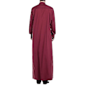 Miniatyrbild 3 av 5: Muslimsk herrars vinröda XL islamisk mantel Thobe Kaftan-klänning
