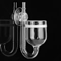Miniatyrbillede 2 af 8: CO2 Højtransparent Glasraffinator Diffusor Stor Ret Rør til Akvarium Vandplanter Fisktank