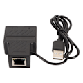 Pikkukuva 5 / 8: Ethernet-jakaja 100M 1-2 Kultapinnoitettu Pin Shielded Layer Vahva PVC LAN-jakaja ADSL Hub Switch TV Reititin