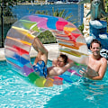 Miniatyrbillede 7 af 7: Sommer oppustelig vandhjul Pool Vandhjul Hamsterhjul Vandlegetøj Vandrulle Roller Float