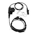 Miniatyrbilde 8 av 8: Halsmikrofonhodetelefon 7,1 mm Teleskopisk U94 PTT ørepropp for PD600 PD602 PD605 PD662 PD665 PD680 PD682 PD685 X1p X1e