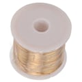 Miniatyrbillede 4 af 7: 0,3 mm 100 meter Smykke Kobbertråd DIY Håndværk Smykker Strikning Form Wire Wrap Smykker Tråd til Håndværk Guld