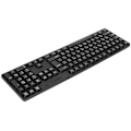 Miniatyrbilde 6 av 8: Datatastatur Ergonomisk design Holdbar USB-trådet arabisk engelsk mekanisk tastatur for bærbare datamaskiner
