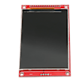 Miniatyrbild 6 av 8: TFT LCD-skärmmodul 3,5 tum 480x320 SPI seriellt portminneskortplats TFT LCD-display för kontrollbyte