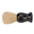 Miniatyrbillede 5 af 8: Skægbørste Multipurpose blank sort farve Lettskummende Syntetisk mænds barberkost til hjemme salon rejser