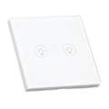 Miniatyrbillede 3 af 8: Vægberøringslyskontakt Timing Funktion Hærdet glas dimmer Smart APP styret lyskontakt til Zigbee 90‑250V