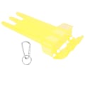 Miniatyrbillede 4 af 8: Universal Bærbar Dartboks ABS-etui 3-hylster Opbevaring W/Aluminium Legering Hængespendel Gul