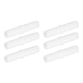 Miniatyrbillede 7 af 8: 10 stk plastslange med hulling montering sæt med lige hullinger samlinger Mender koblingsadapter 12-12 mm