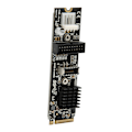 Pikkukuva 8 / 8: 19-nastainen laajennuskortti M.2 MKEY PCIe etuosaan USB 3.1 5Gb VL805 ohjaukselle TYPE C 19PIN sovitin tietokoneelle
